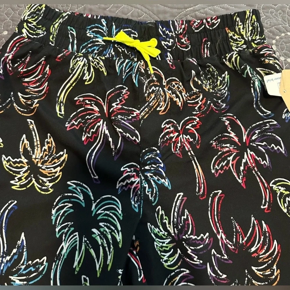 Thereabouts Boys Lazer Palm Swim Trunks NWT Size L 14/16